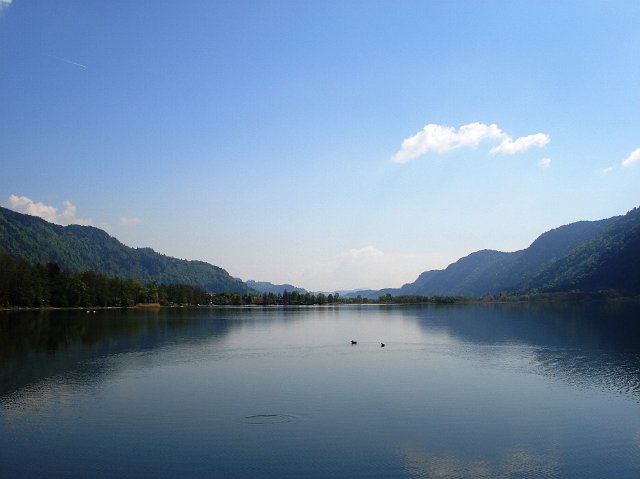 Panoramablick Ossiacher See